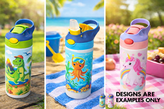 Custom Kids 12oz Tumbler – Designed Just for Them!